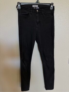 Judy Blue Women's Black Skinny Jean Size 3 26 Mid Rise Stretch Denim USA